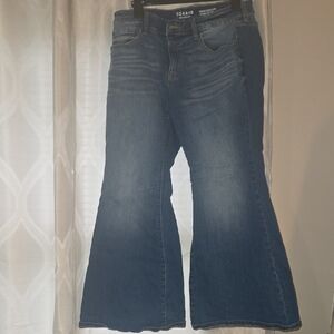 Torrid Dark Blue Wide-Leg Jeans